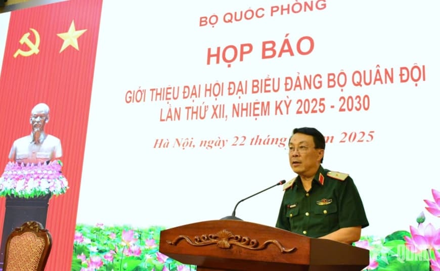 Đại hội đại biểu Đảng bộ Quân đội lần thứ XII diễn ra từ ngày 29/9 đến 2/10