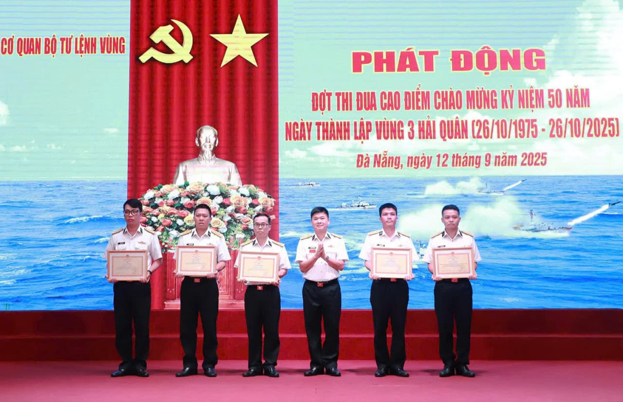 Vùng 3 phát động thi đua cao điểm chào mừng kỷ niệm 50 năm Ngày thành lập Vùng