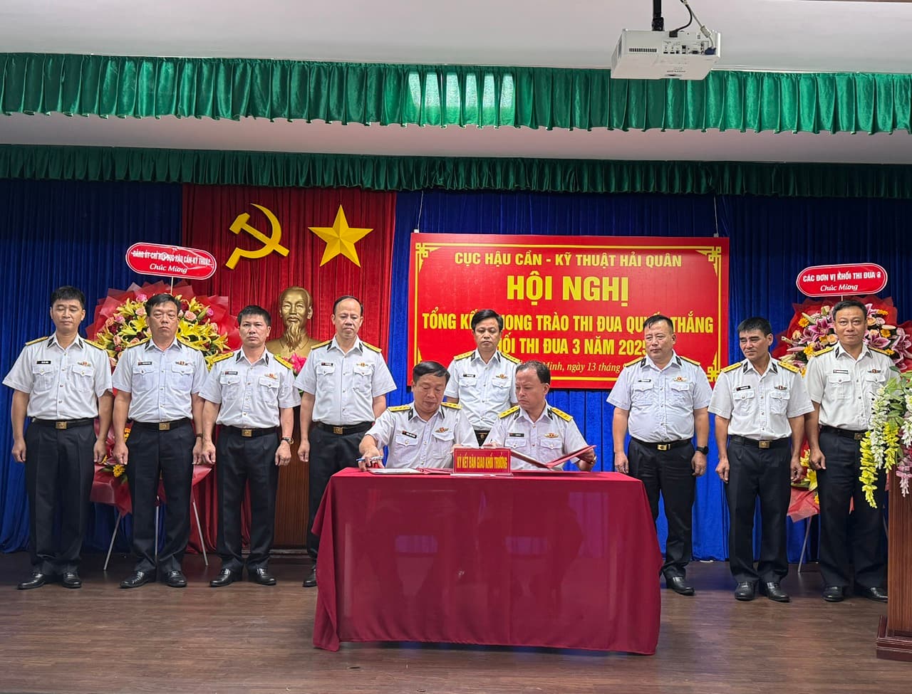 Khối thi đua 3, Cục Hậu cần - Kỹ thuật Hải quân tổng kết công tác thi đua năm 2025