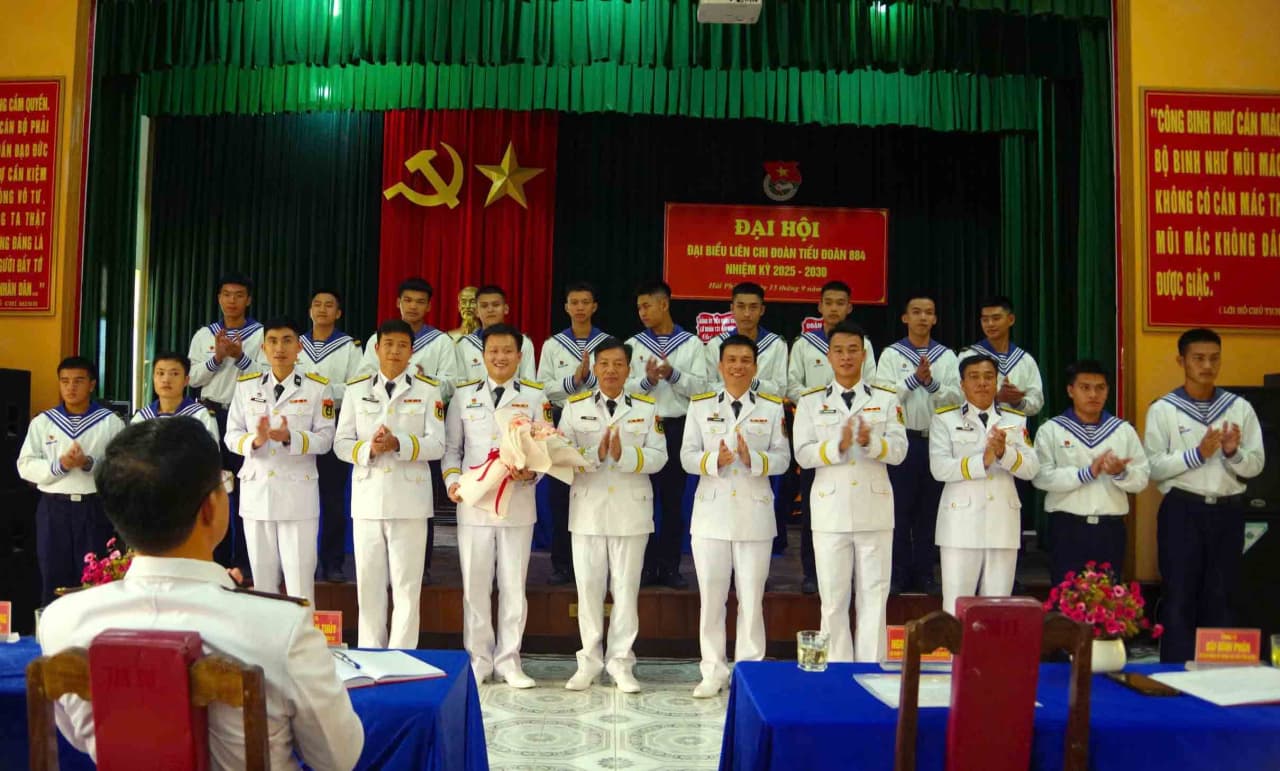 Liên Chi đoàn Tiểu đoàn 884: Đại hội nhiệm kỳ 2025-2030
