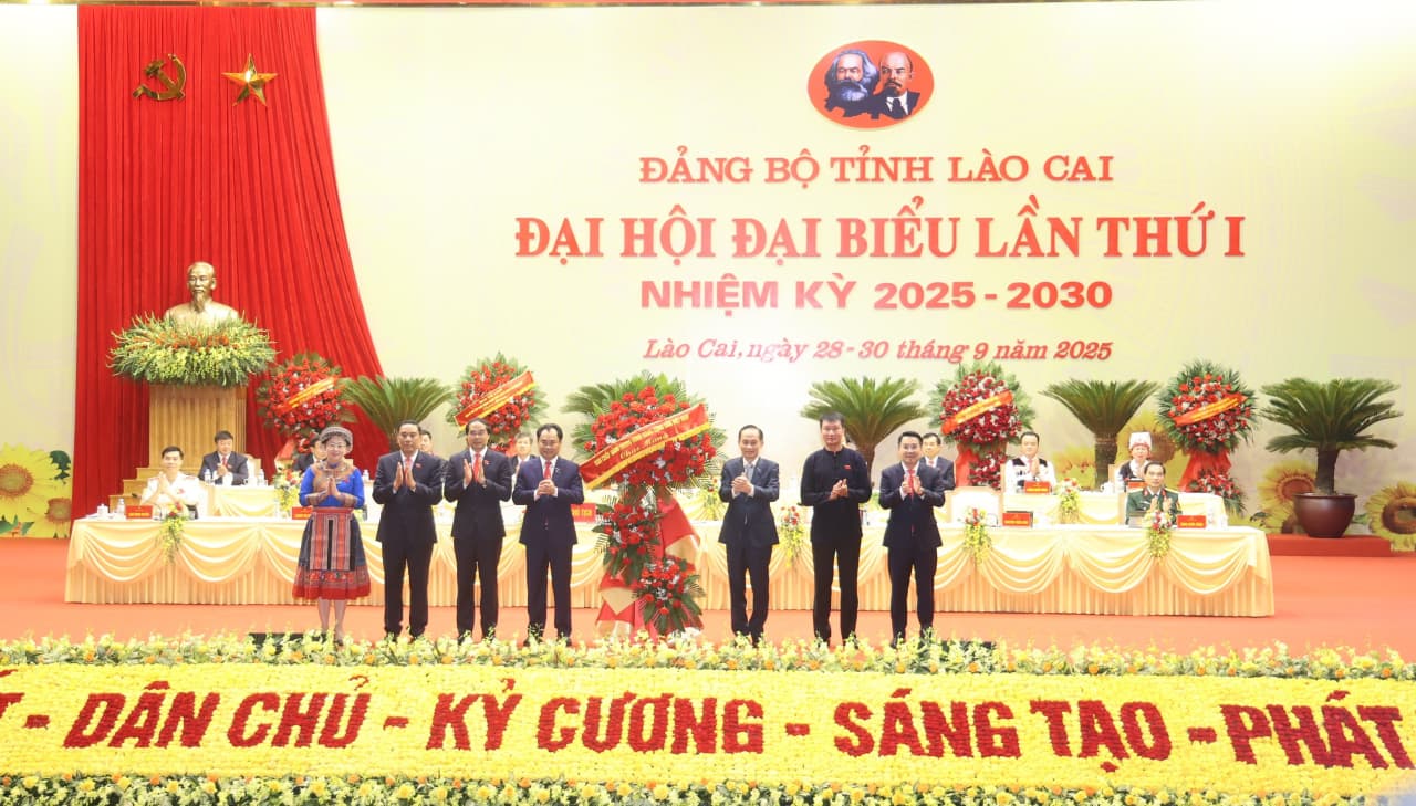 Đại hội đại biểu Đảng bộ tỉnh Lào Cai: Hiện thực hóa mục tiêu phát triển “xanh, hài hoà, bản sắc, hạnh phúc”