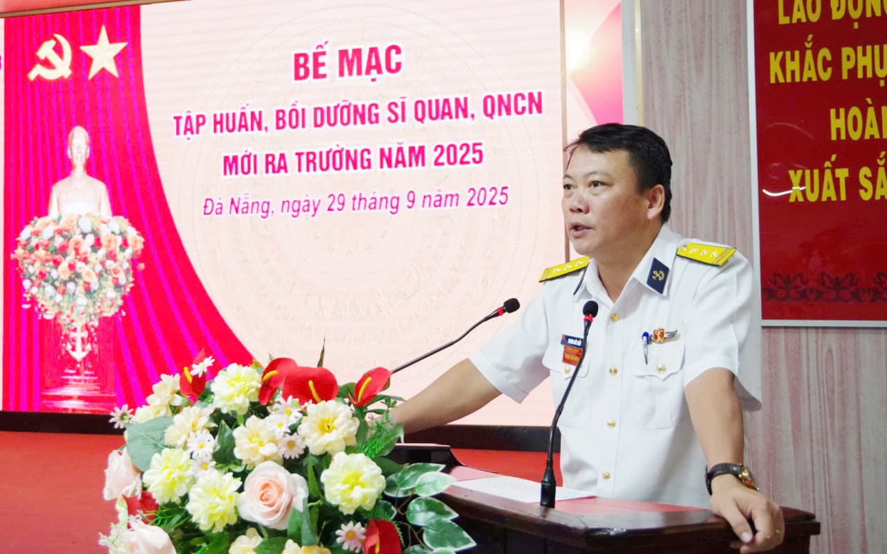 Lữ đoàn 83: Bế mạc tập huấn sĩ quan, quân nhân chuyên nghiệp mới ra trường