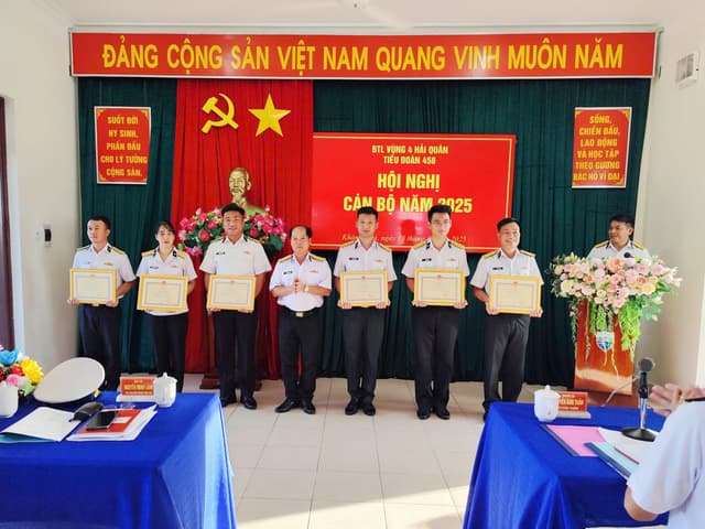 Tiểu đoàn 458: Hội nghị cán bộ năm 2025