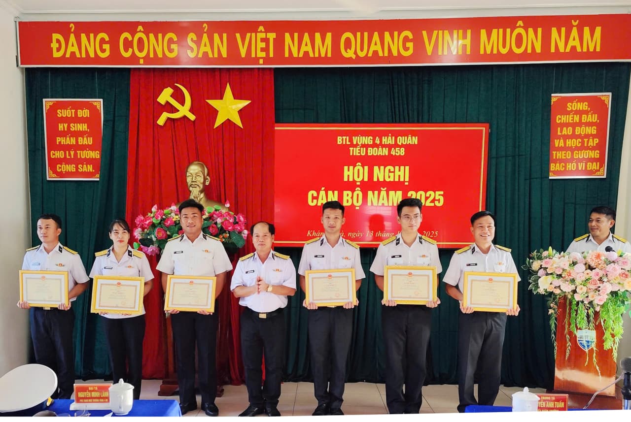 Tiểu đoàn 458: Hội nghị cán bộ năm 2025
