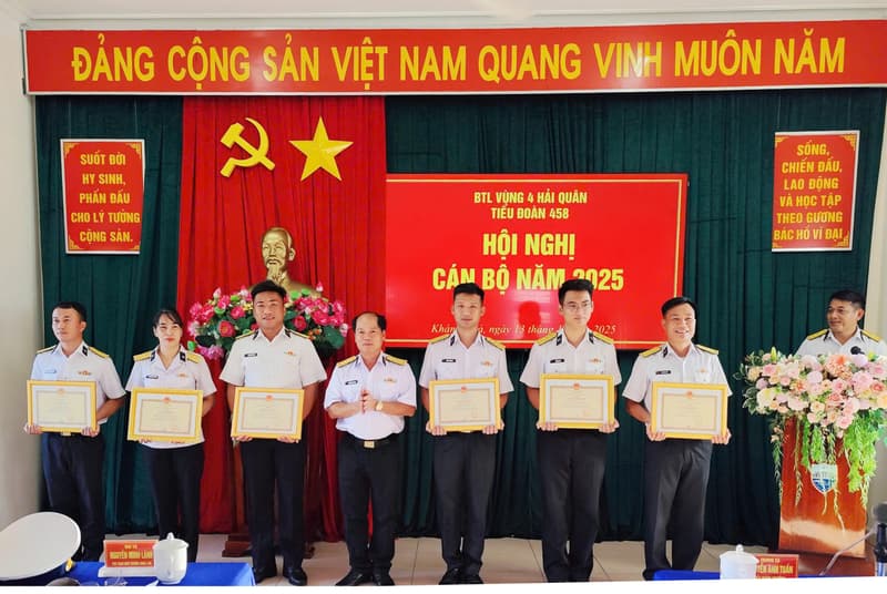Tiểu đoàn 458: Hội nghị cán bộ năm 2025