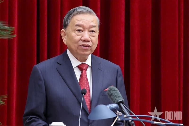 Tổng Bí thư Tô Lâm phát biểu bế mạc Hội nghị lần thứ 15 Ban Chấp hành Trung ương Đảng khóa XIII