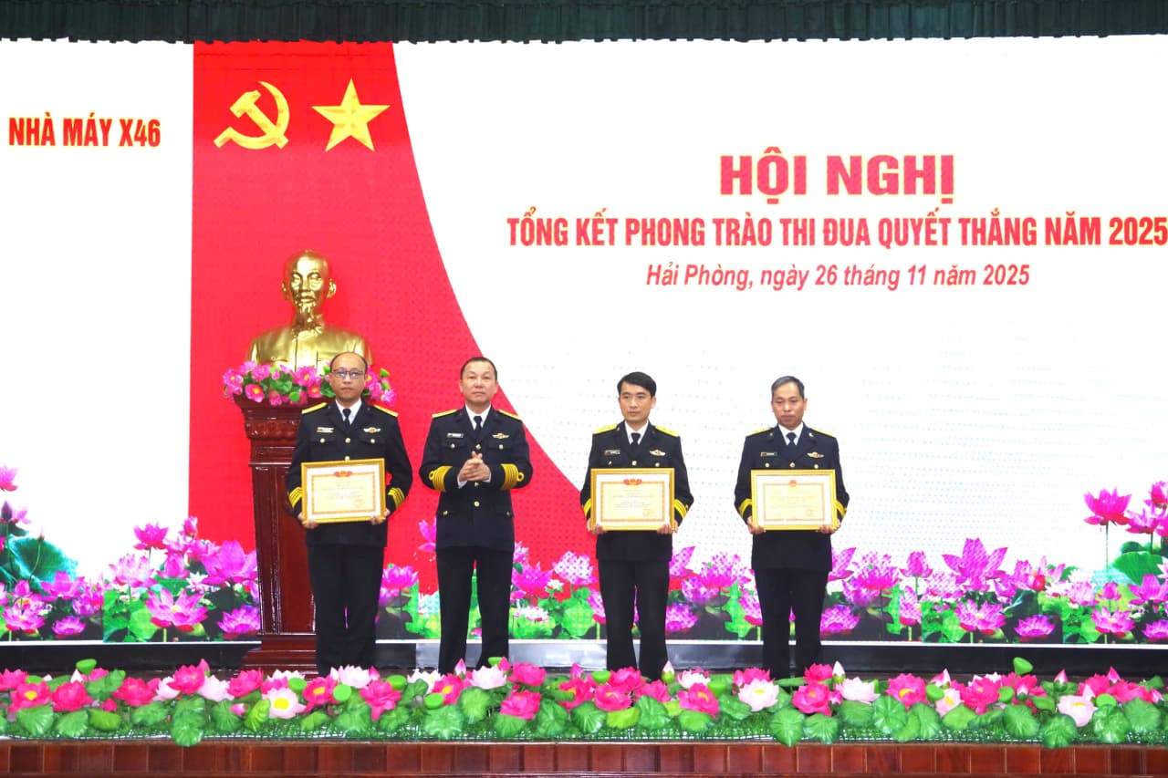 Nhà máy X46 tổng kết công tác quân sự-quốc phòng năm 2025