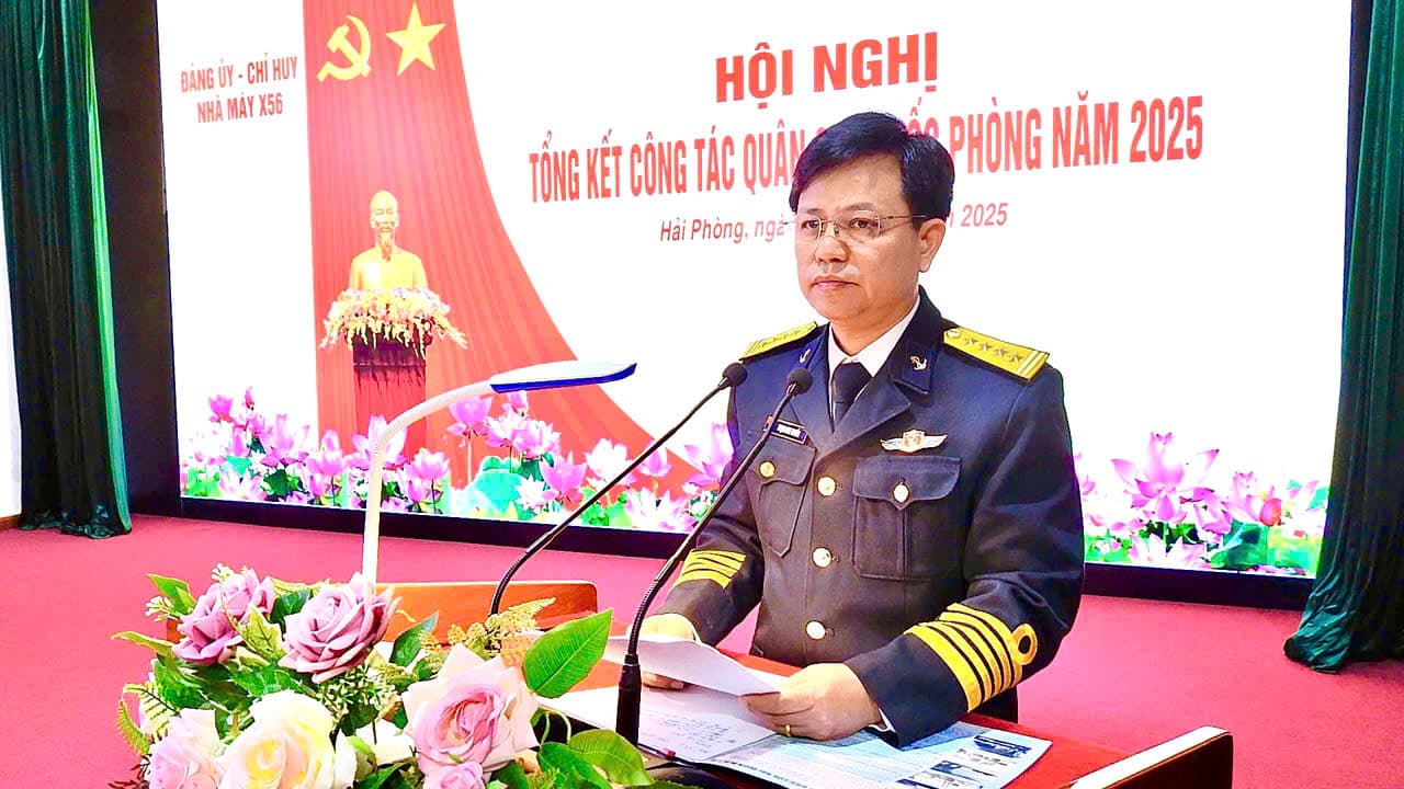 Nhà máy X56 hoàn thành vượt mức chỉ tiêu, kế hoạch năm 2025