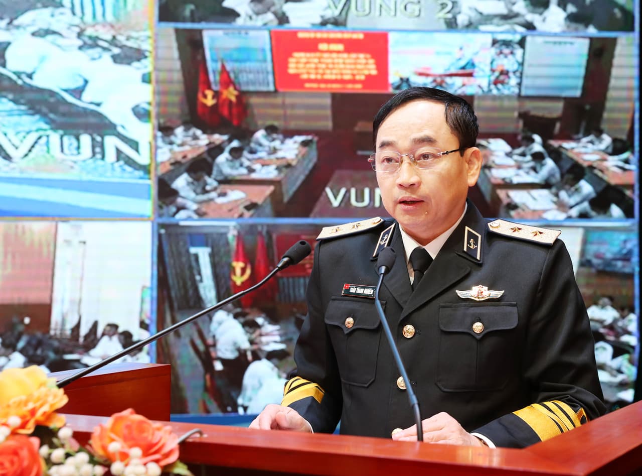 Đảng ủy Quân chủng Hải quân thông báo nhanh kết quả Hội nghị Trung ương 14