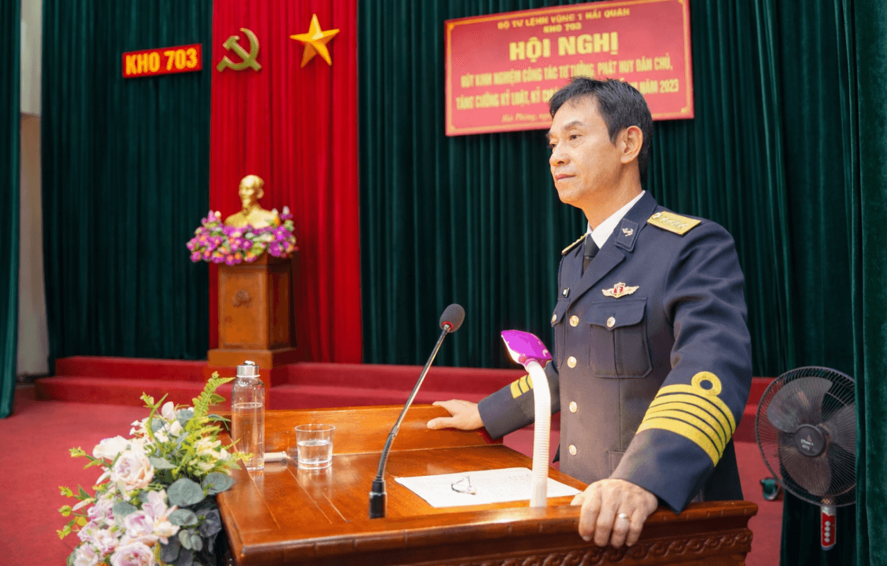 Kho 703 rút kinh nghiệm công tác tư tưởng năm 2025