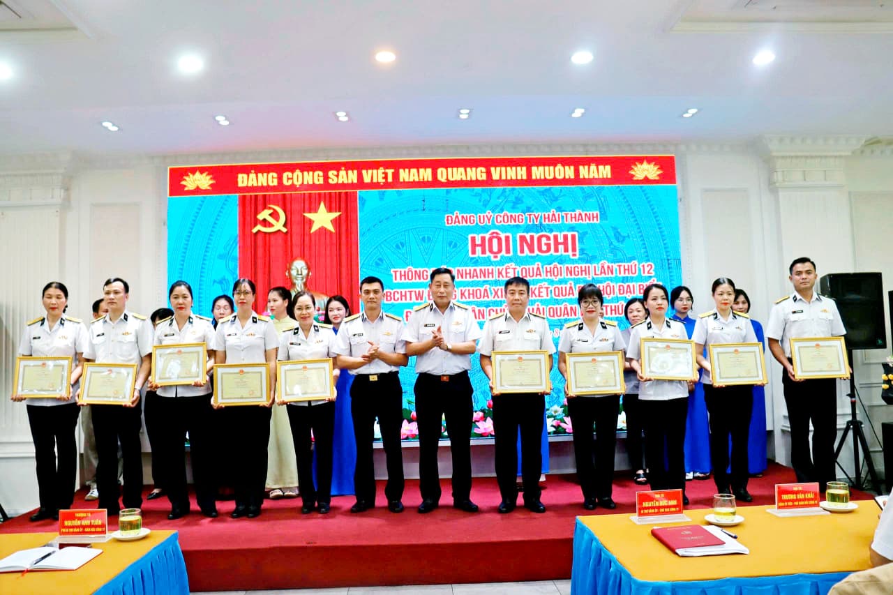 Đảng ủy Công ty Hải Thành thông báo nhanh kết quả Hội nghị lần thứ 12 Ban Chấp hành Trung ương Đảng Khóa XIII