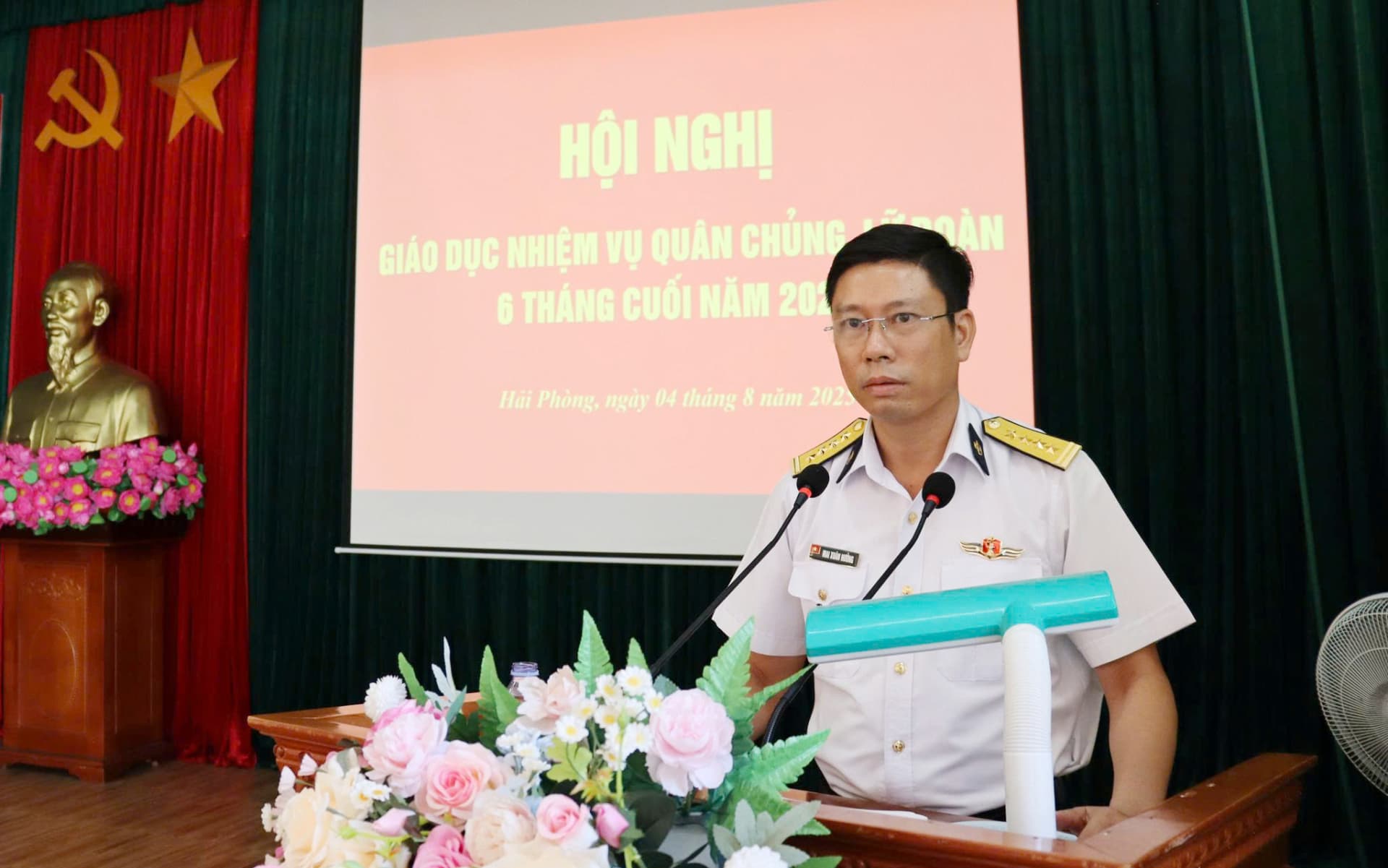 Lữ đoàn 126: Hội nghị giáo dục nhiệm vụ Quân chủng 6 tháng cuối năm 2025