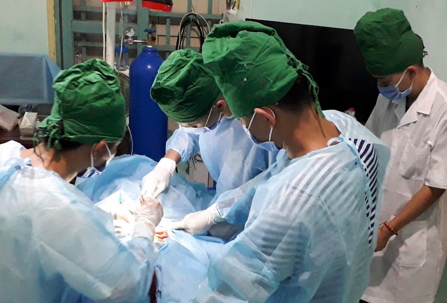 Bệnh xá đảo Sơn Ca cấp cứu thành công bệnh nhân viêm ruột thừa cấp