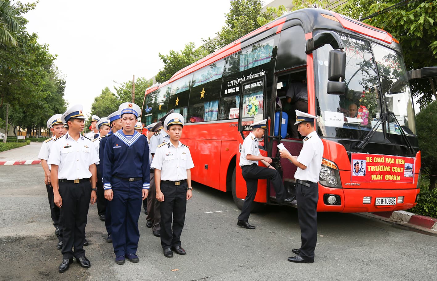 Trường Cao đẳng Kỹ thuật Hải quân: Tổ chức cho học viên nghỉ phép hè năm 2019