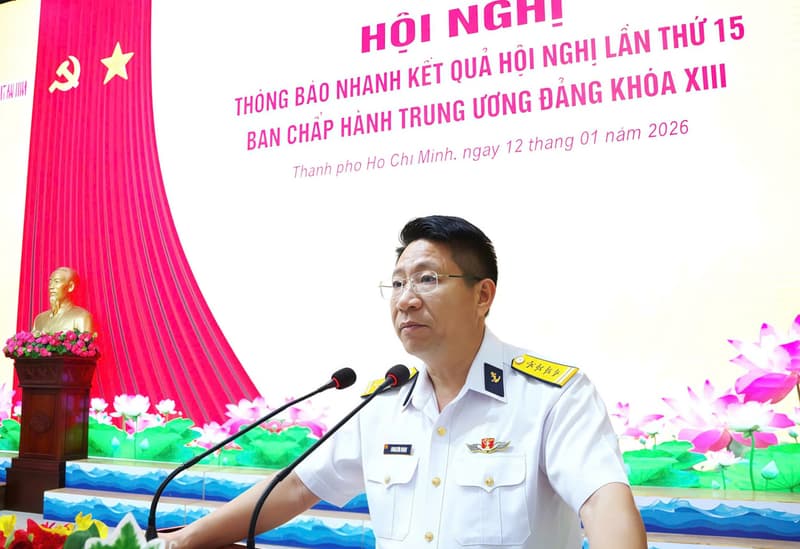 Trường Cao đẳng Kỹ thuật Hải quân thông báo nhanh kết quả Hội nghị Trung ương 15