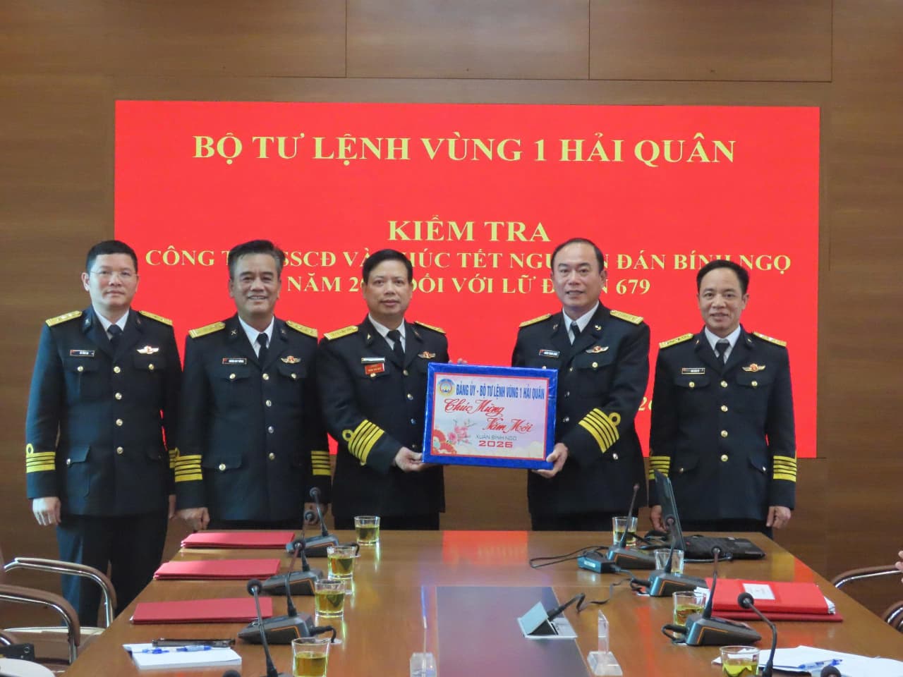 Vùng 1 kiểm tra công tác sẵn sàng chiến đấu dịp Tết Nguyên đán tại Lữ đoàn 679