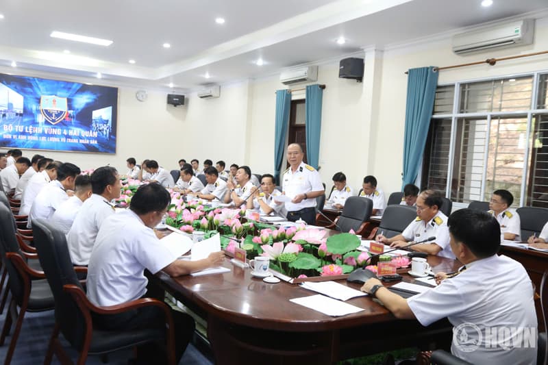 Vùng 4 Hải quân nâng cao chất lượng tham mưu xây dựng lực lượng