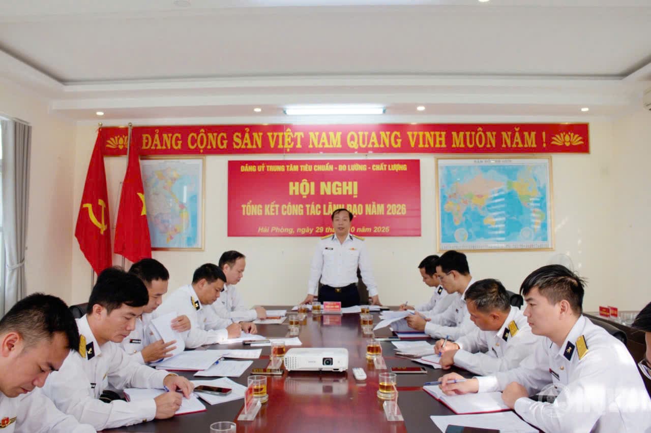 Đảng ủy Trung tâm Tiêu chuẩn-Đo lường-Chất lượng tổng kết công tác lãnh đạo năm 2026