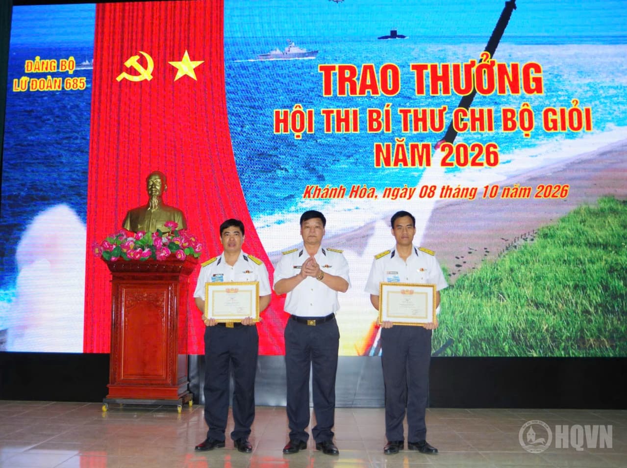 Lữ đoàn 685: Hội thi Bí thư chi bộ giỏi năm 2026