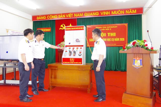 Học viện Hải quân: Hội thi sáng tạo mô hình học cụ năm 2026