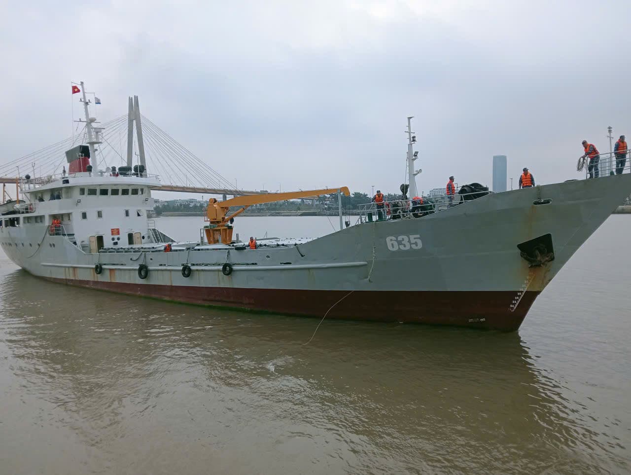 Tàu 635 hoàn thành xuất sắc nhiệm vụ trực sẵn sàng chiến đấu