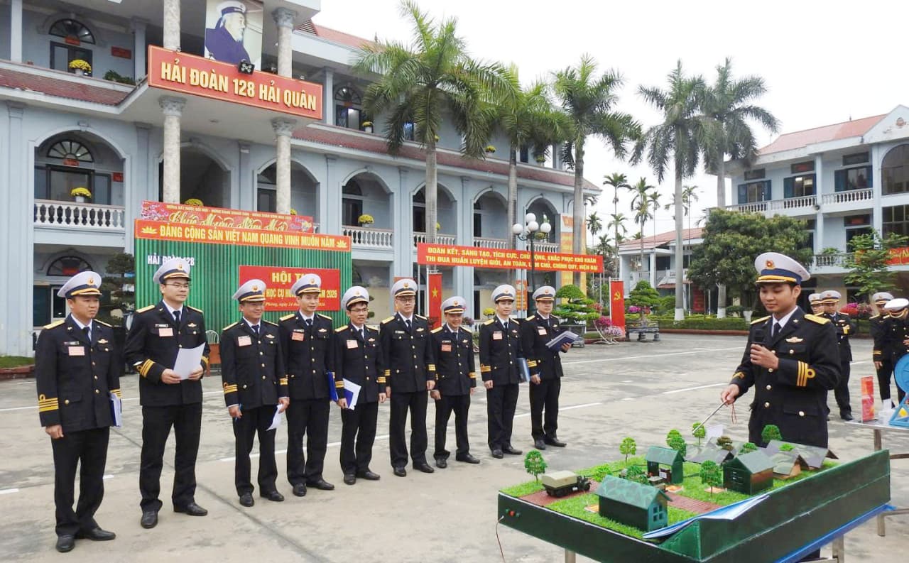 Hải đoàn 128: Hội thi mô hình học cụ huấn luyện năm 2026
