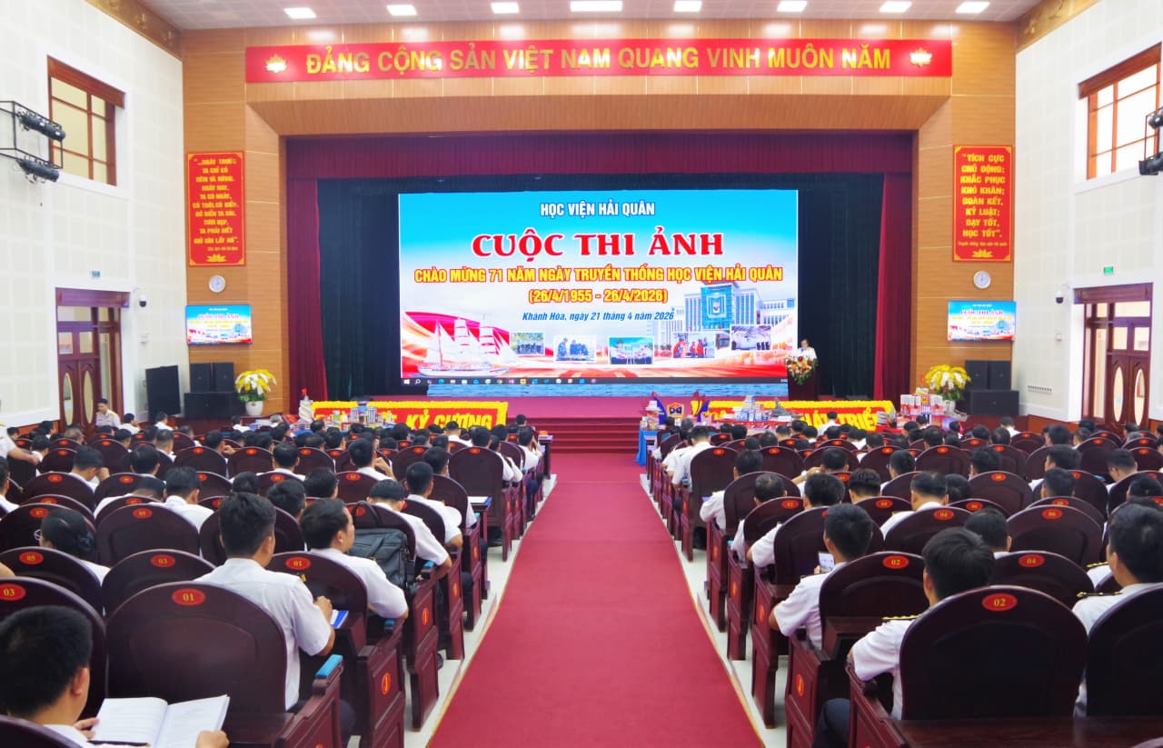 Phát động Cuộc thi ảnh chào mừng 71 năm Ngày truyền thống Học viện Hải quân