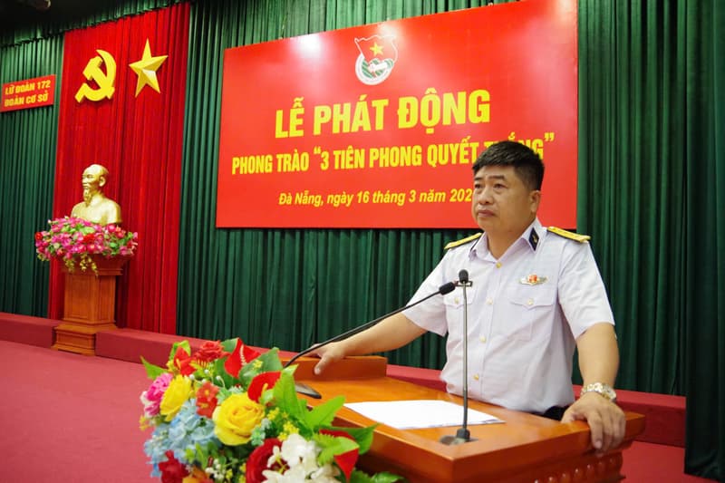 Lữ đoàn 172 phát động phong trào “3 tiên phong quyết thắng"