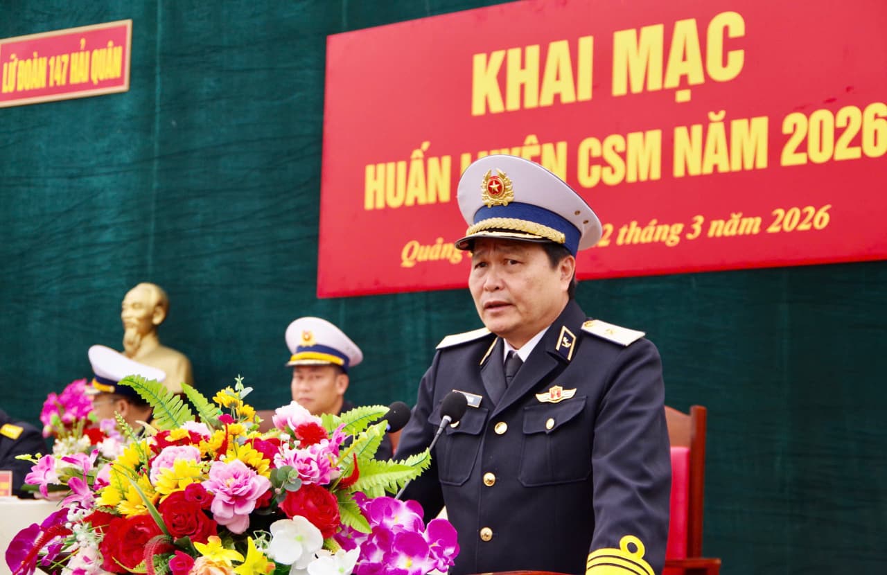 Lữ đoàn 147 khai mạc huấn luyện chiến sĩ mới năm 2026