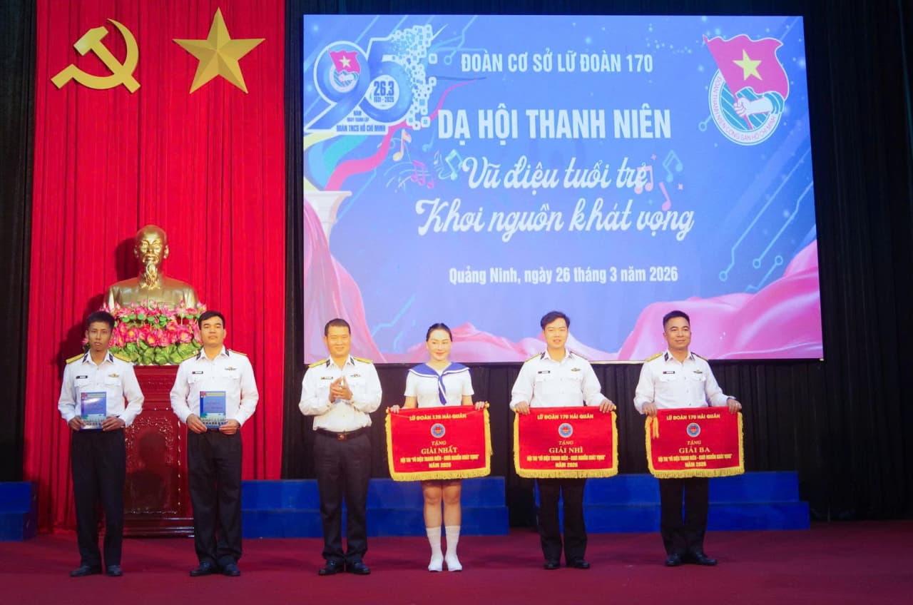 Lữ đoàn 170: Dạ hội thanh niên “Vũ điệu tuổi trẻ-khơi nguồn sáng tạo”