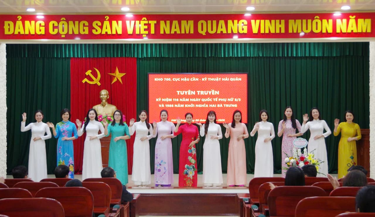 Kho 700 tuyên truyền kỷ niệm 116 Ngày quốc tế phụ nữ 8/3