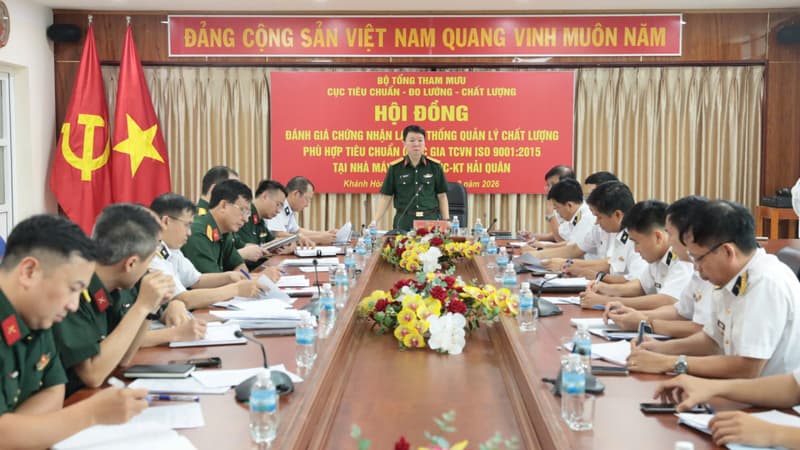 Đánh giá chứng nhận lại Hệ thống quản lý chất lượng tại Nhà máy X52