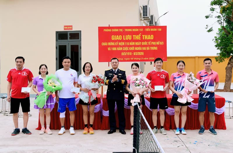 Hội phụ nữ liên đơn vị Vùng 1 gặp mặt kỷ niệm Ngày quốc tế phụ nữ 8/3