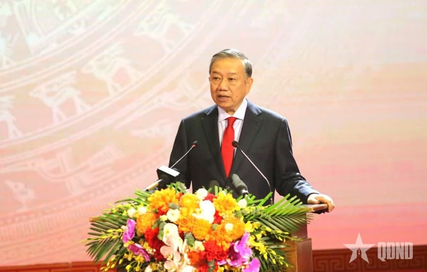 Tổng Bí thư, Chủ tịch nước Tô Lâm dự Lễ kỷ niệm 120 năm Ngày sinh Tổng Bí thư Hà Huy Tập