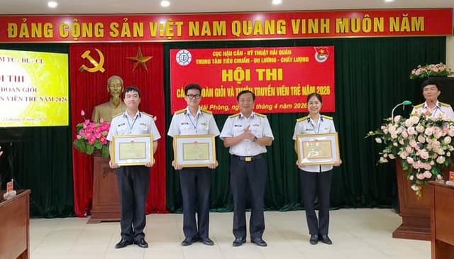 Trung tâm Tiêu chuẩn-Đo lường-Chất lượng: Hội thi cán bộ đoàn giỏi và tuyên truyền viên trẻ
