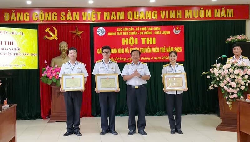 Trung tâm Tiêu chuẩn-Đo lường-Chất lượng: Hội thi cán bộ đoàn giỏi và tuyên truyền viên trẻ