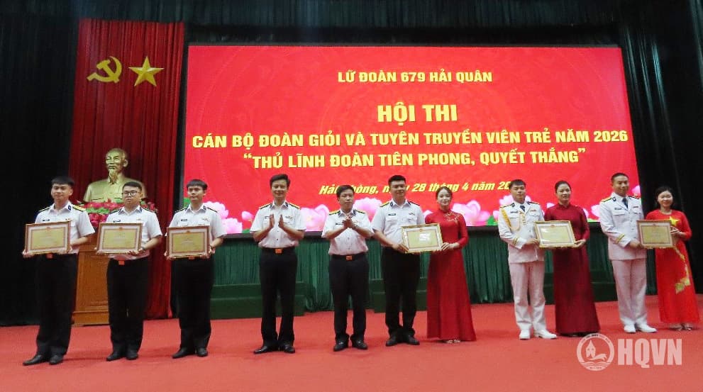 Lữ đoàn 679: Hội thi cán bộ đoàn giỏi năm 2026