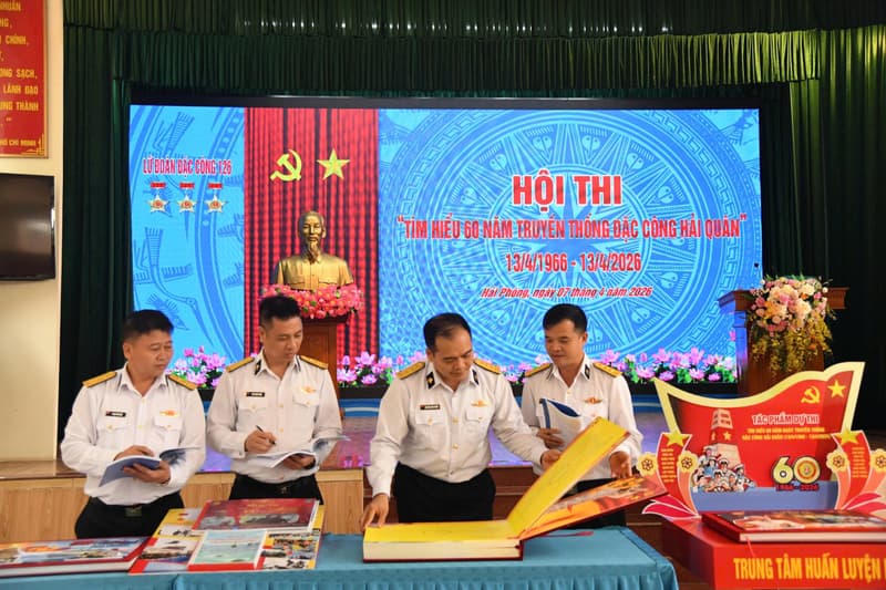 Thi tìm hiểu 60 năm truyền thống Đặc công Hải quân