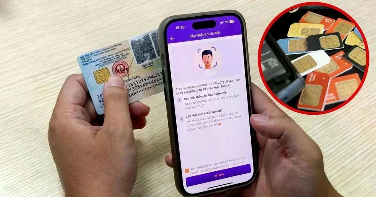 Đồng bộ dữ liệu thuê bao di động trên VNeID