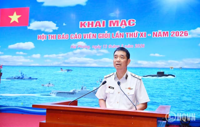 Khai mạc Hội thi báo cáo viên giỏi Quân chủng Hải quân lần thứ XI – năm 2026