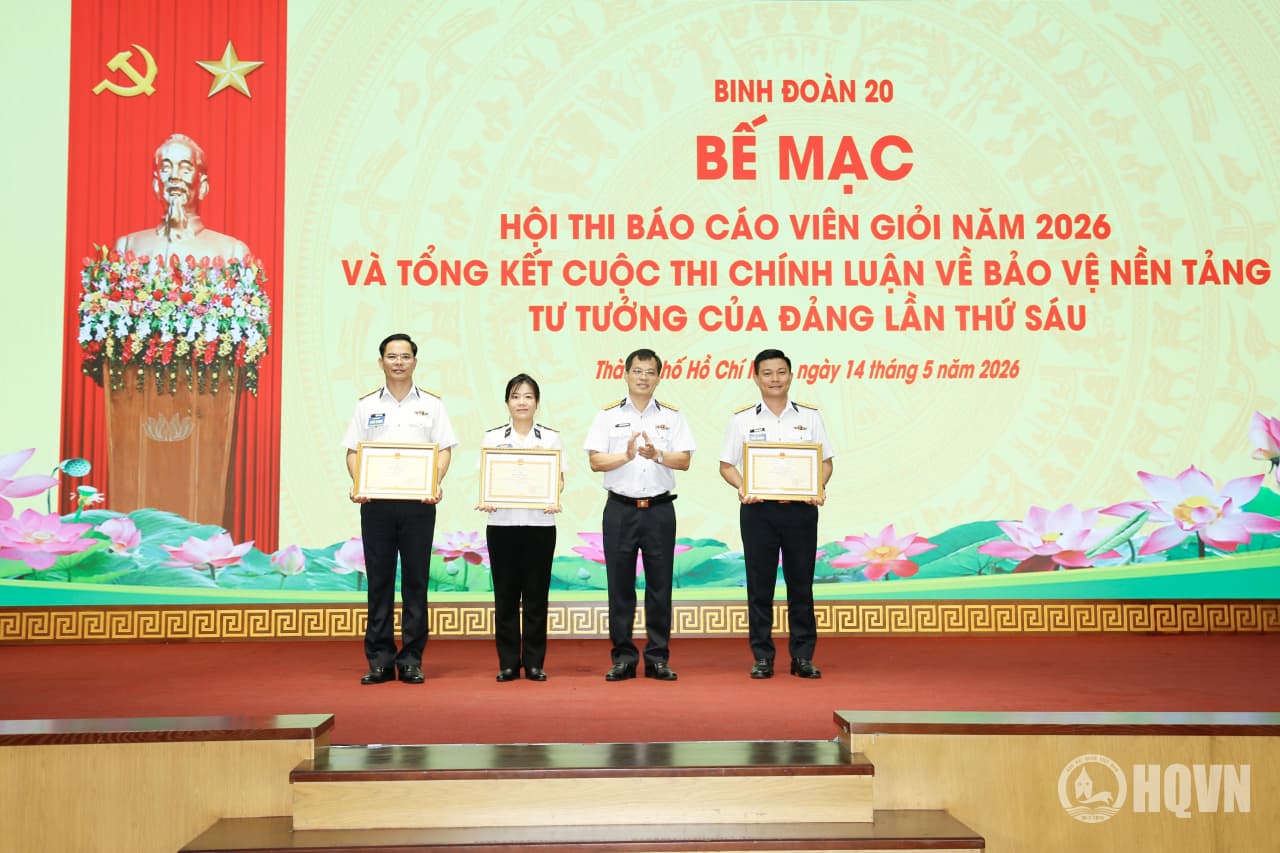 Binh đoàn 20: Bế mạc Hội thi báo cáo viên giỏi và trao giải Cuộc thi chính luận về bảo vệ nền tảng tư tưởng của Đảng
