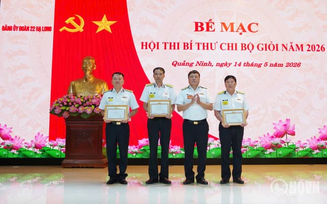Đoàn 22 Hạ Long: Hội thi Bí thư chi bộ giỏi năm 2026