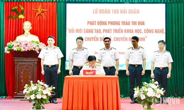 Lữ đoàn 169 phát động phong trào thi đua