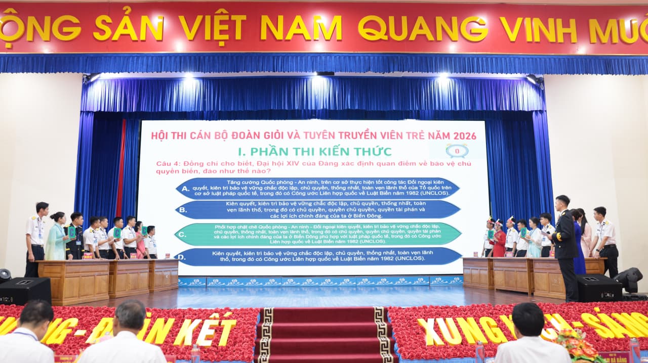 Cục Hậu cần - Kỹ thuật: Hội thi cán bộ đoàn giỏi và tuyên truyền viên trẻ khu vực phía Nam