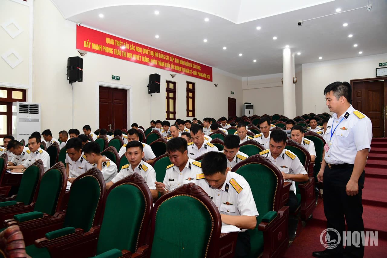 Vùng 1 Hải quân: Kiểm tra trình độ kỹ năng nghề quân nhân chuyên nghiệp khu vực 1