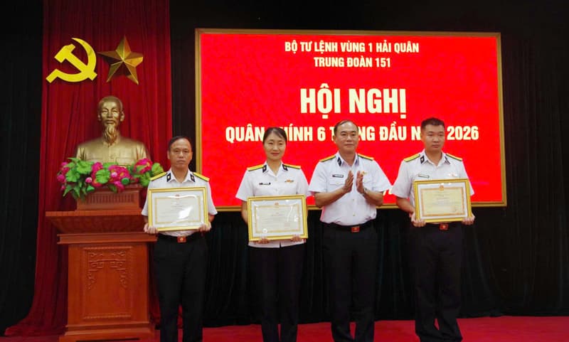 Trung đoàn 151: Hội nghị quân chính 6 tháng đầu năm 2026