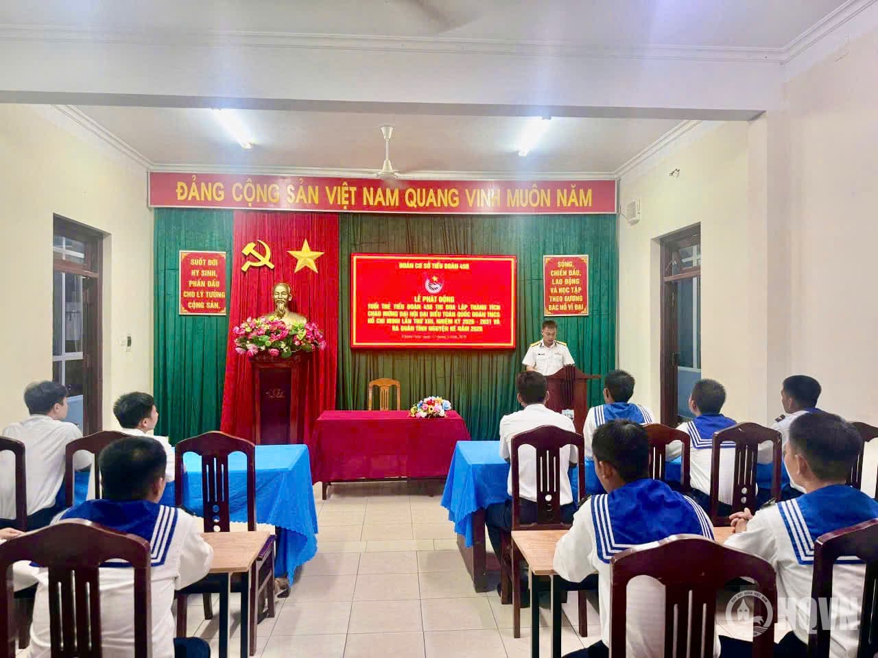 Đoàn cơ sở Tiểu đoàn 458 phát động thi đua