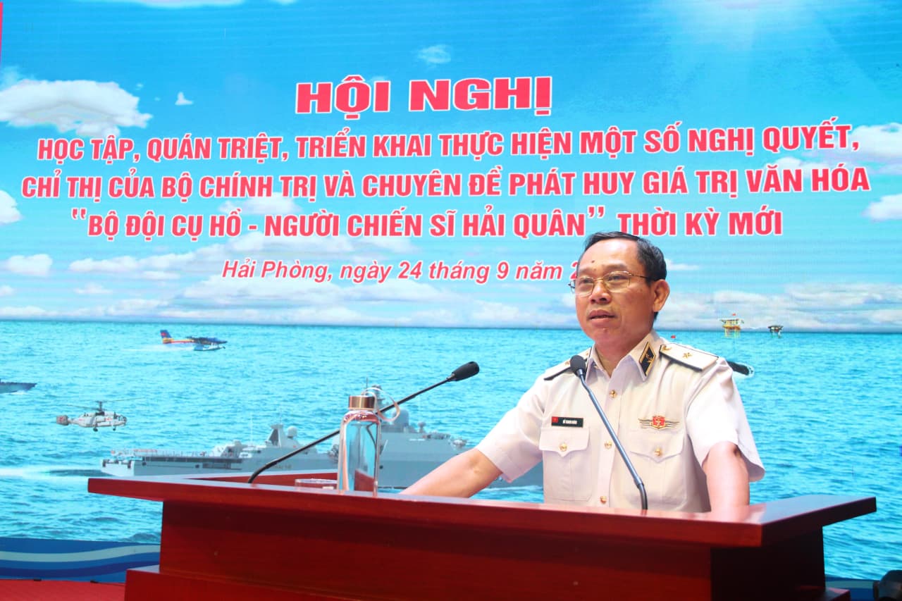 Cục Chính trị Hải quân quán triệt và triển khai thực hiện một số nghị quyết, chỉ thị của Bộ Chính trị