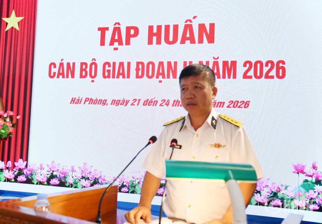 Lữ đoàn 126 tập huấn cán bộ giai đoạn 2 năm 2026