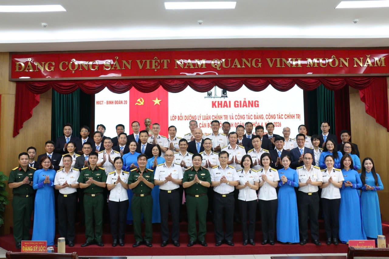 Binh đoàn 20 khai giảng lớp bồi dưỡng lý luận chính trị và CTĐ, CTCT khóa 4